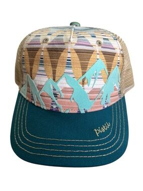 PISTIL MCKINLEY TRUCKER HAT Multi Gold NWOT